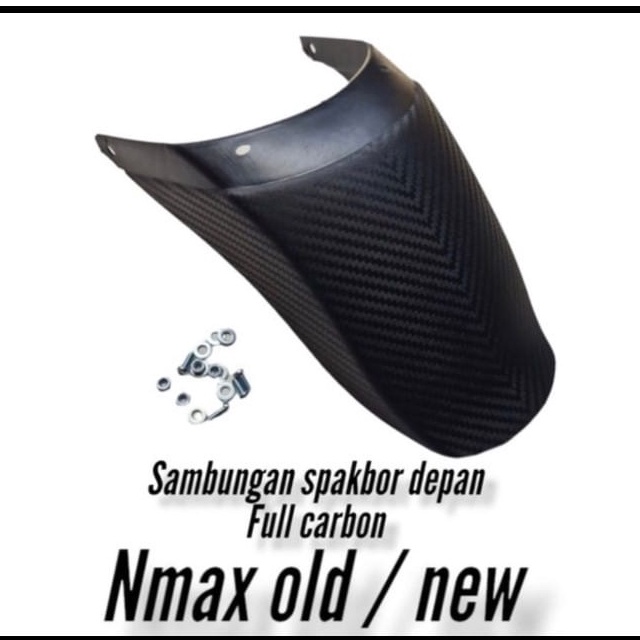 Sambungan Spakbor Karbon Depan Belakang Nmax Old n New