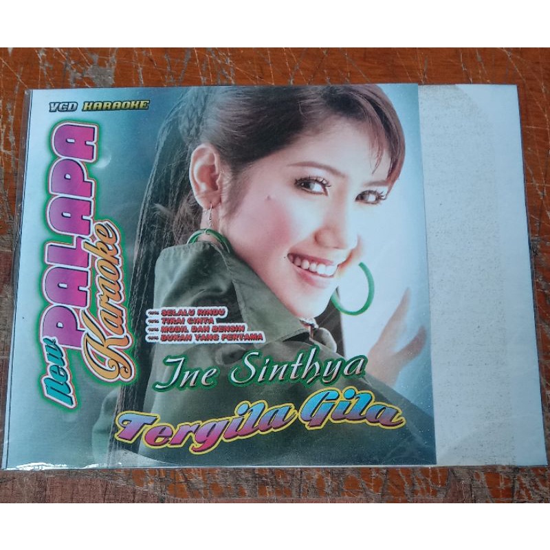 Kaset Vcd lagu new Palapa karaoke Ine Sinthya