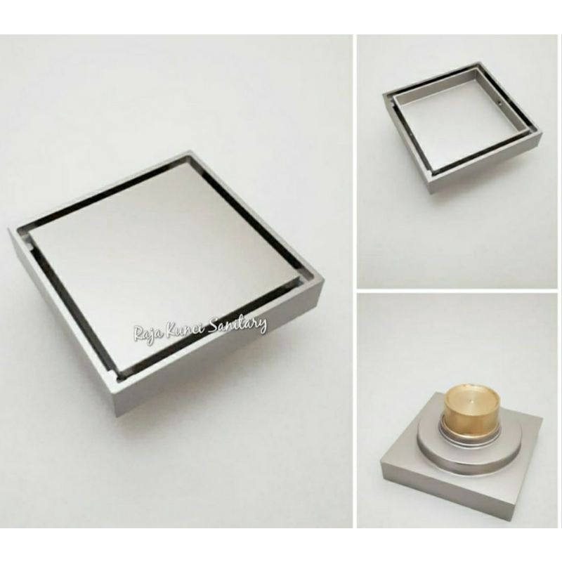 Smart Floor Drain Kuningan Anti Bau/Floor Drain Kuningan/Smart Floor Drain/Saringan Got Kamar Mandi