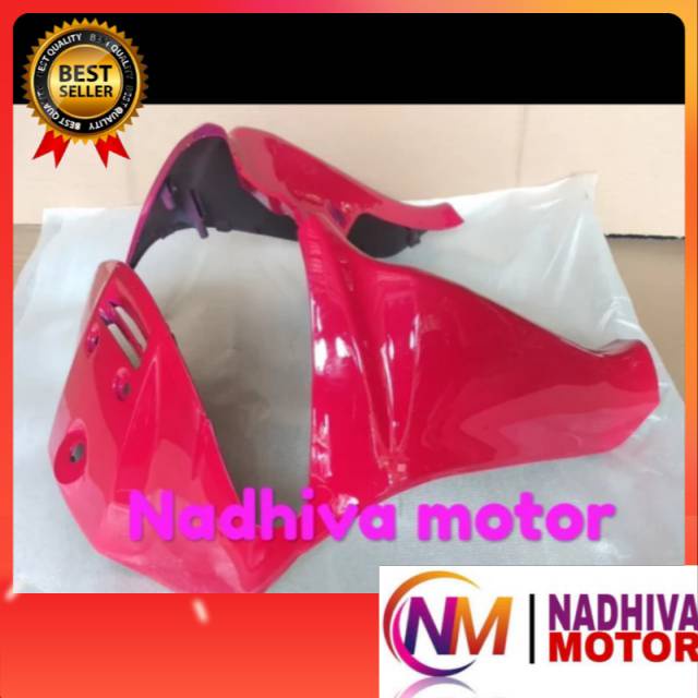 Cover tameng depan yamaha nouvo lele merah