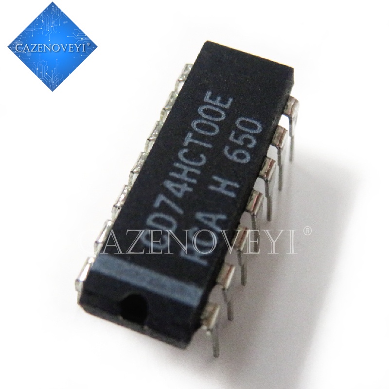 10pcs Ic Sn74Hct00N Cd74Hct00E 74hct00 Dip-14