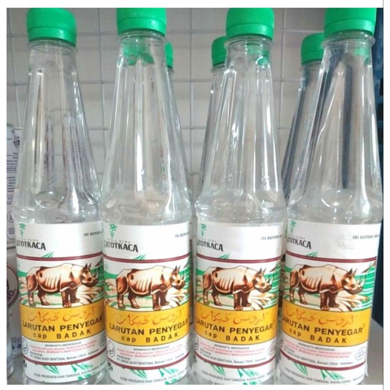 LARUTAN BADAK BOTOL KECIL DAN BESAR. SATU DUS