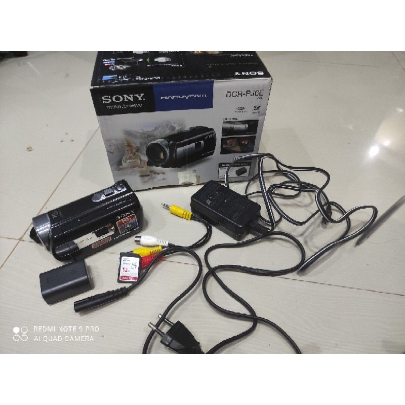 Handycam Sony PJ6 (bekas). Garansi
