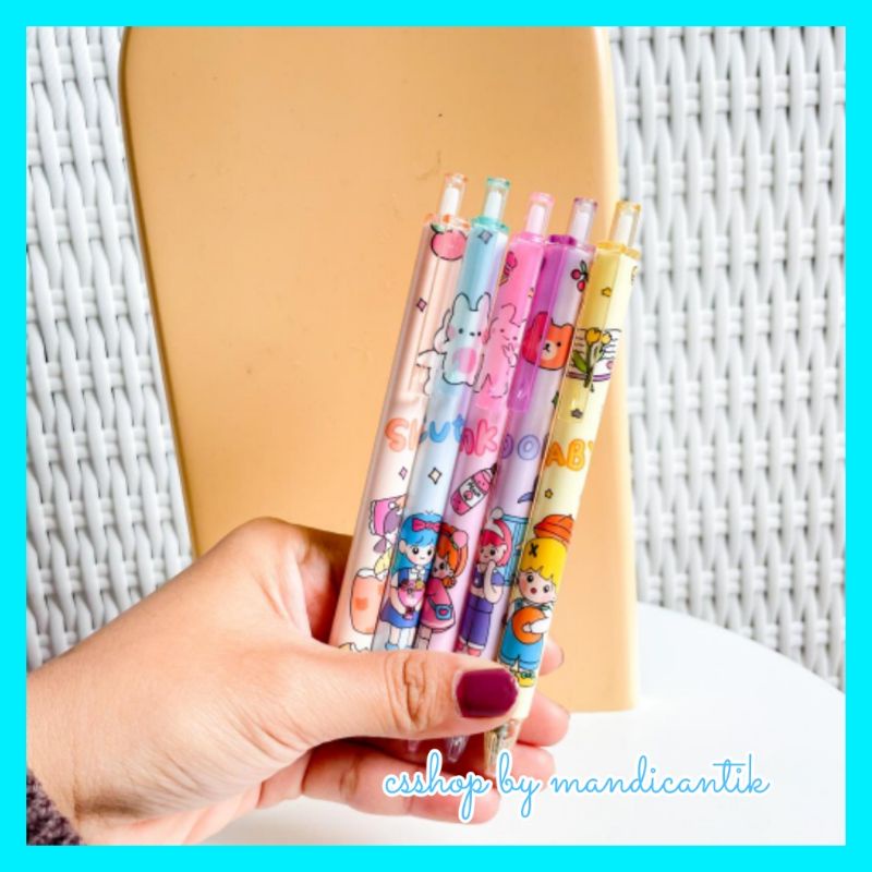 

pulpen cetek karakter cewek model lucu termurah ready cod jakarta