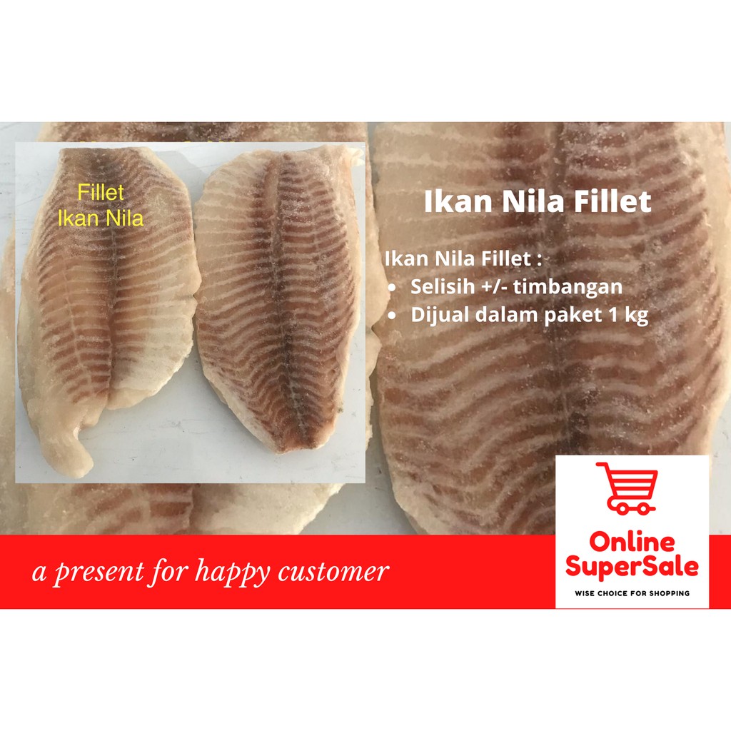 

Ikan Nila Fillet Segar 1 kg