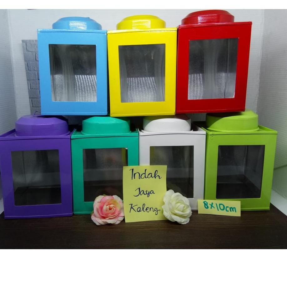 [COD] Kaleng Krupuk Mini/ Kaleng Kerupuk unik/ Toples Jadul /Toples Kue uk 8x10cm