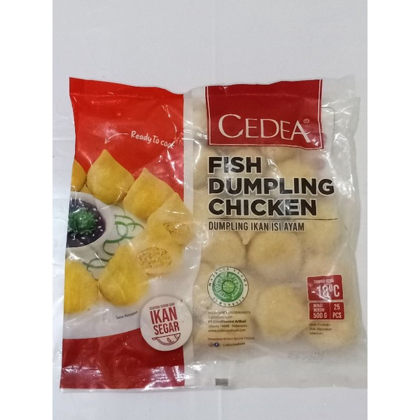 

Cedea fish dumpling chicken 500 gr.