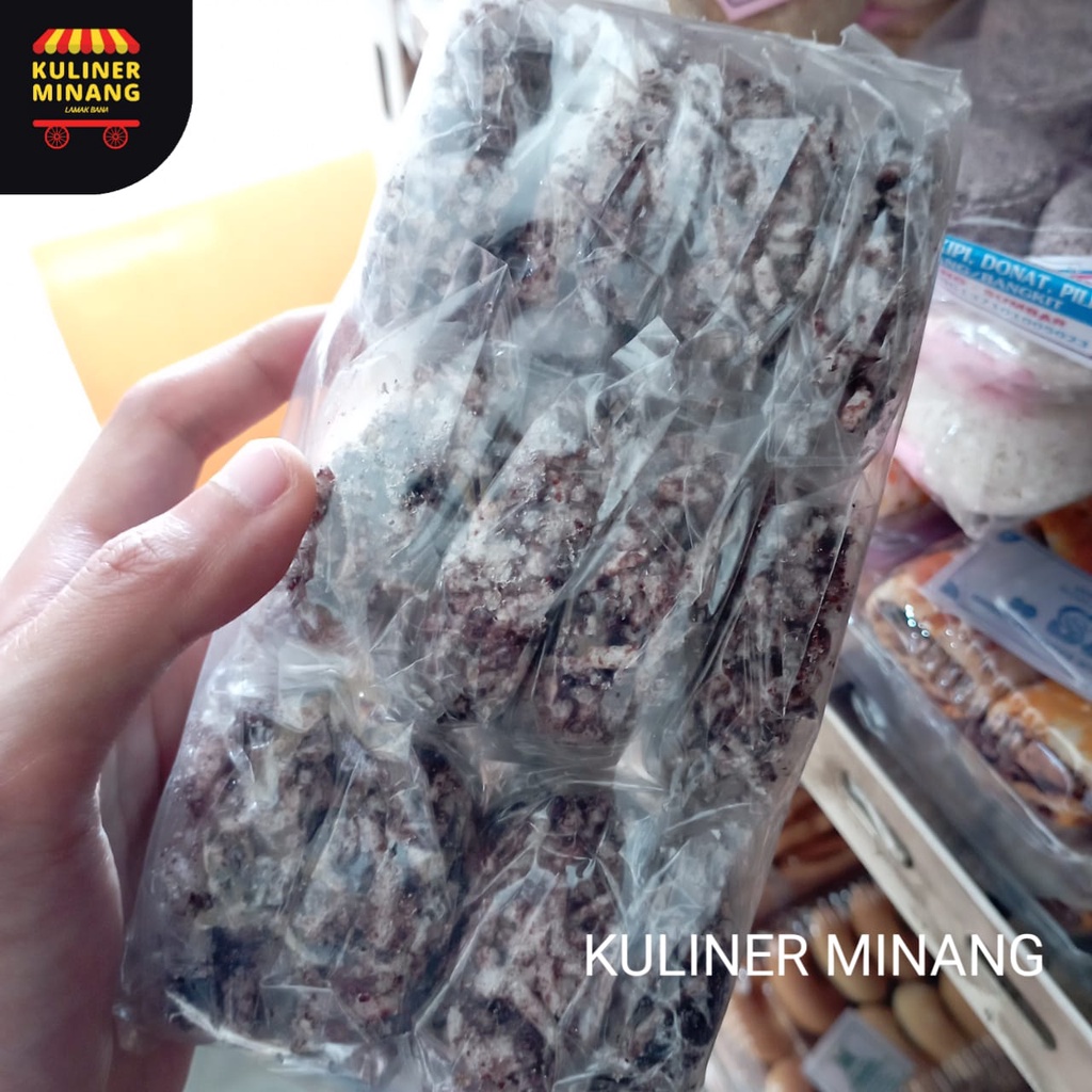 

Kipang Mie Hitam Oleh Oleh Cemilan Payakumbuh Padang Khas Pariaman Jajanan Snack Kuliner Minang Kabau AX00