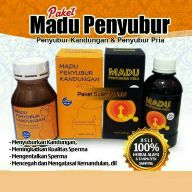 

Madu Penyubur Kandungan Paket Suami & Istri
