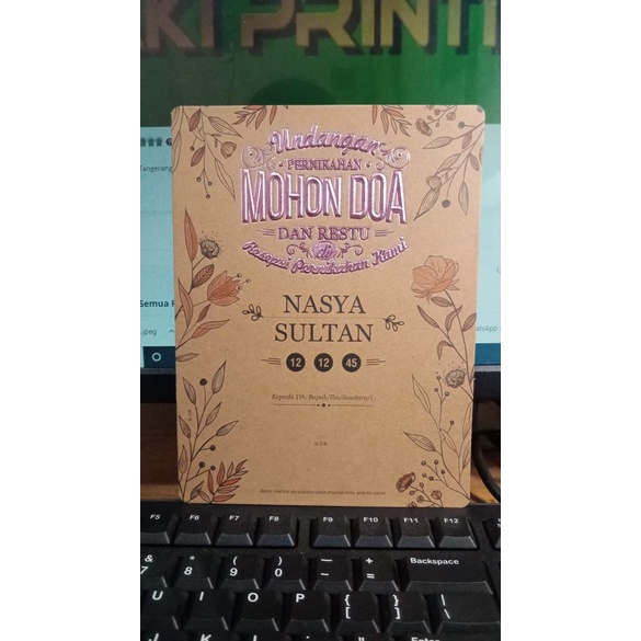 

Blangko undangan Samara sl 218 Free file setting