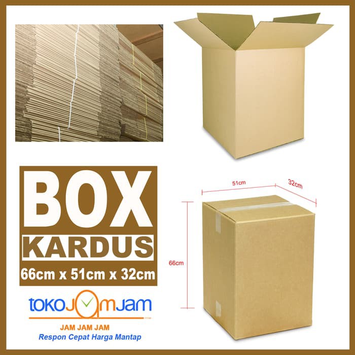

Kardus Box Packing Dus Kotak 66x51x32cm min.50pcs