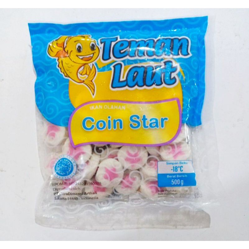

Teman laut coin star ikan 500 gr