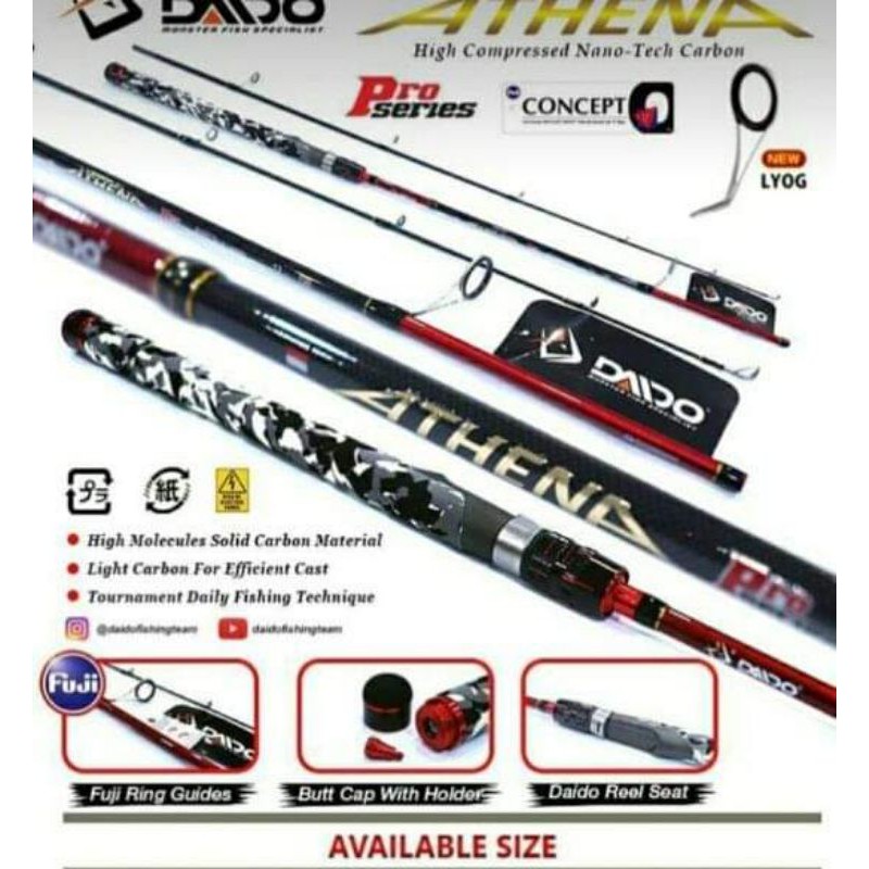 joran daido Athena pro series 180 10-20lbs