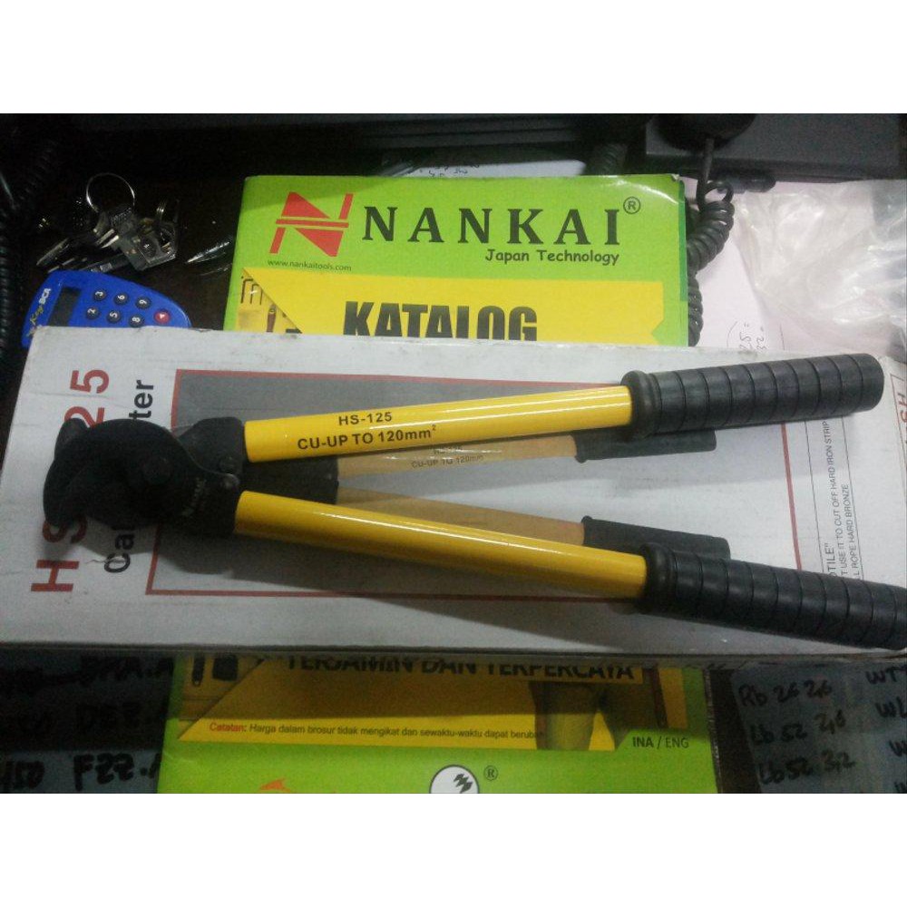 

Cable Cutter / Gunting Kabel HS 125 Nankai suku cadang