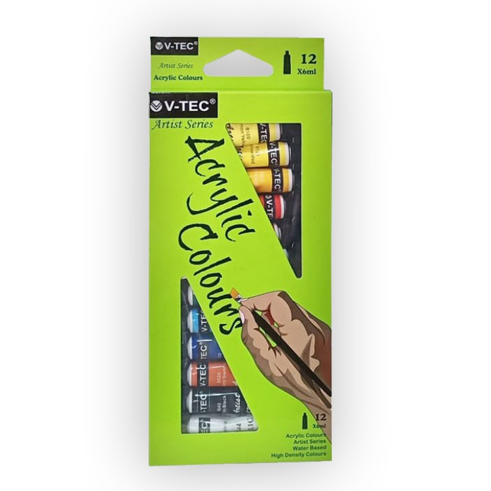 

TBMO ACRYLIC COLOUR TYPE VT-612/A 12X6ML V-TEC VCT0001#612 - GMP