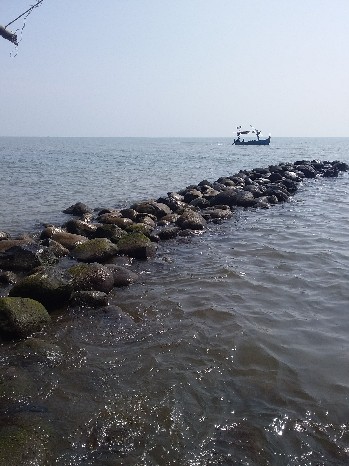 Murah Gamis Batik Arabian Kancing Tali Serut Depan