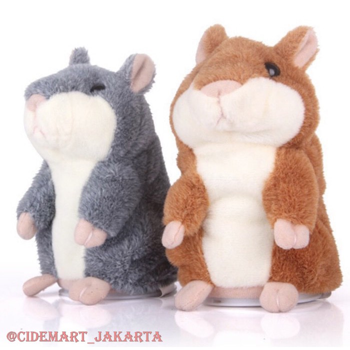 [COD] BONEKA ANAK HAMSTER BISA BICARA MAINAN HAMSTER / TALKING HAMSTER / BONEKA HAMSTER