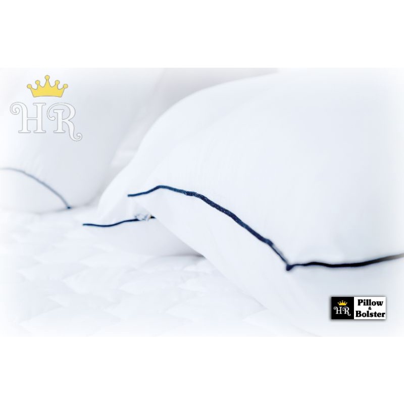 Bantal Hotel/Bantal Mewah/Bantal Mevvah/Bantal Putih/Bantal Tidur/Bantal Mixrotex/Bantal Elegan/Bantal 45*65cm/Bantal Silikon/Bantal Resleting/Bantal HR pillow &amp; Bolster see we