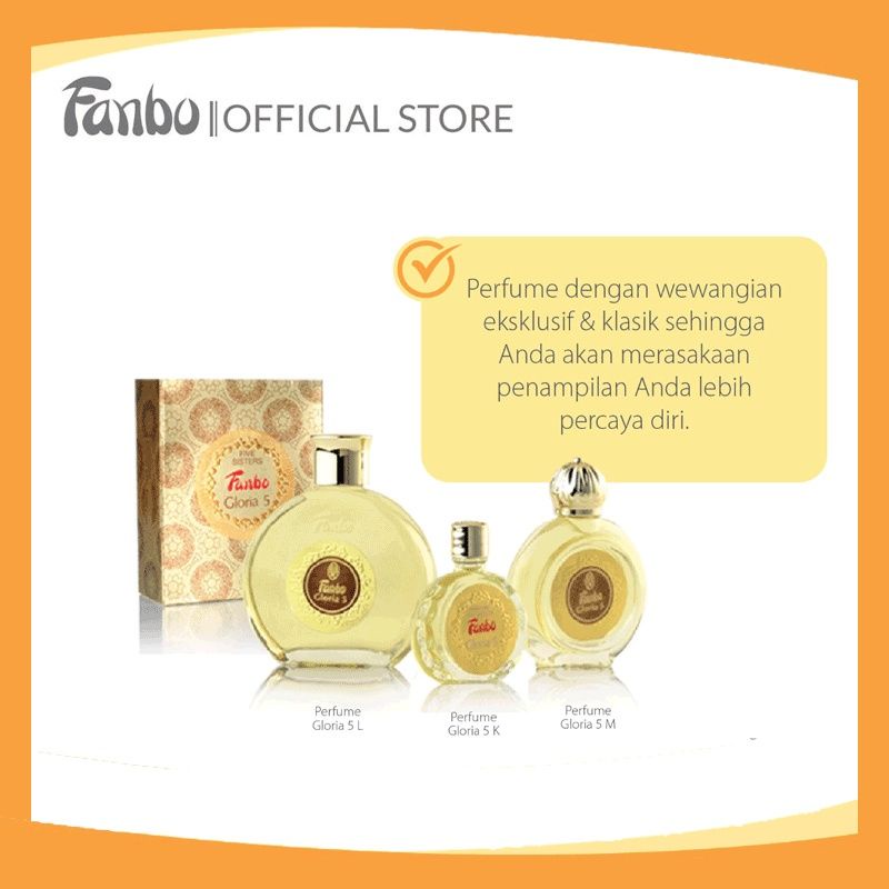 FANBO Parfum Gloria 5/Parfum FANBO 5ml,13ml,29ml