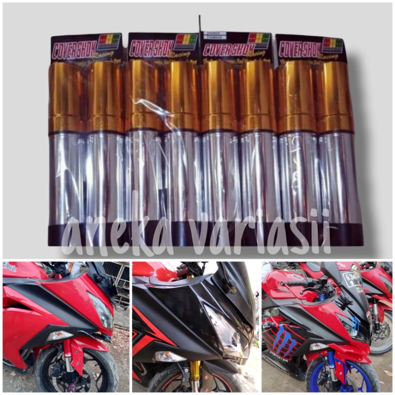 Cover Shock Depan Ninja Fi, Ninja Karbu, Ninja Mono Full Atas Bawah