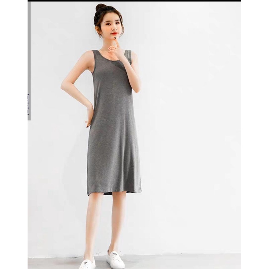 dress spandek korean style / dress singlet