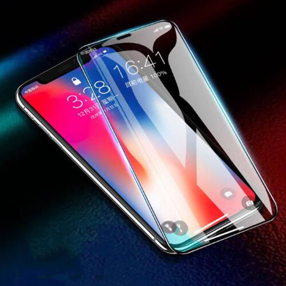 Pelindung Layar Tempered Glass Flexible Untuk Iphone 11 12 Pro Max Mini 7 8 Plus X Xs Max Xr Se 2020