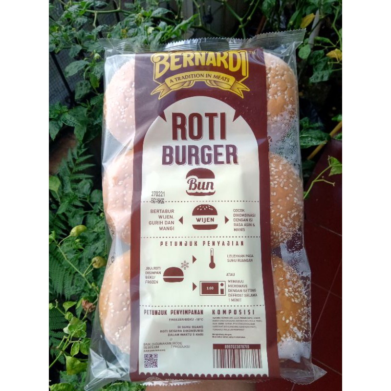 

Bernardi Roti Burger Wijen Isi 6