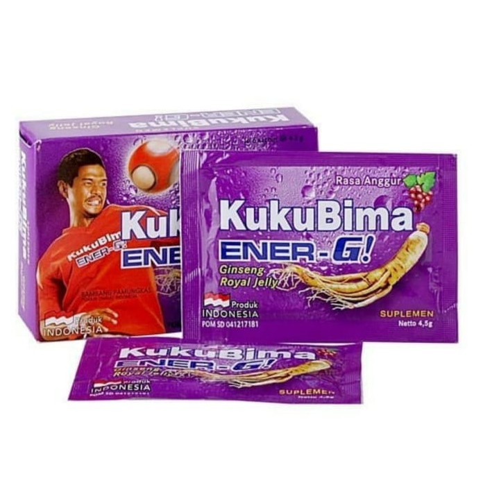 

KukuBima ener-G rasa anggur - minuman energy rasa anggur per box