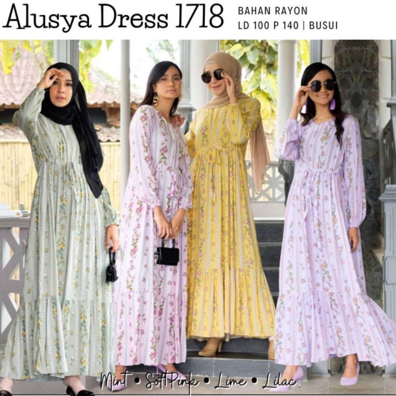 ALUSYA HOMEY DRESS BUSUI