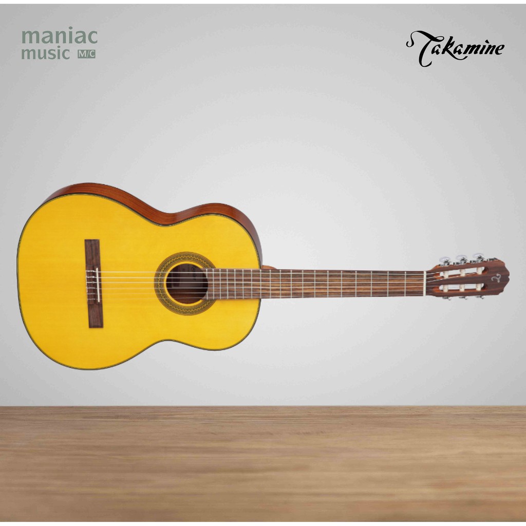 Takamine GC1NAT - Gitar Klasik. Nylon. Spruce Top. Mahogany Back. Laurel FB