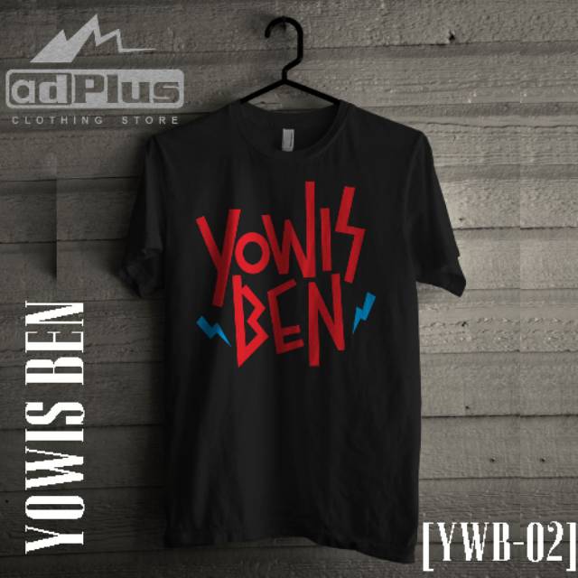 Kaos Yowis Ben Hitam [YBW-02]