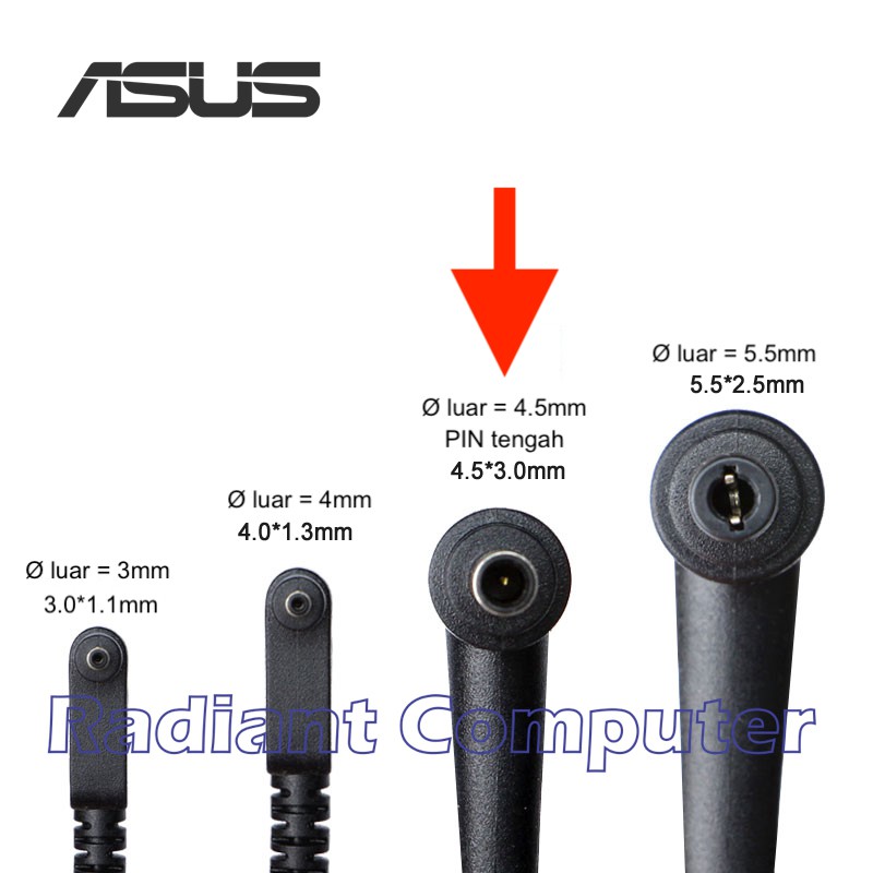 Adaptor Charger Original Asus PU550CA U500V UX51 UX51VZ