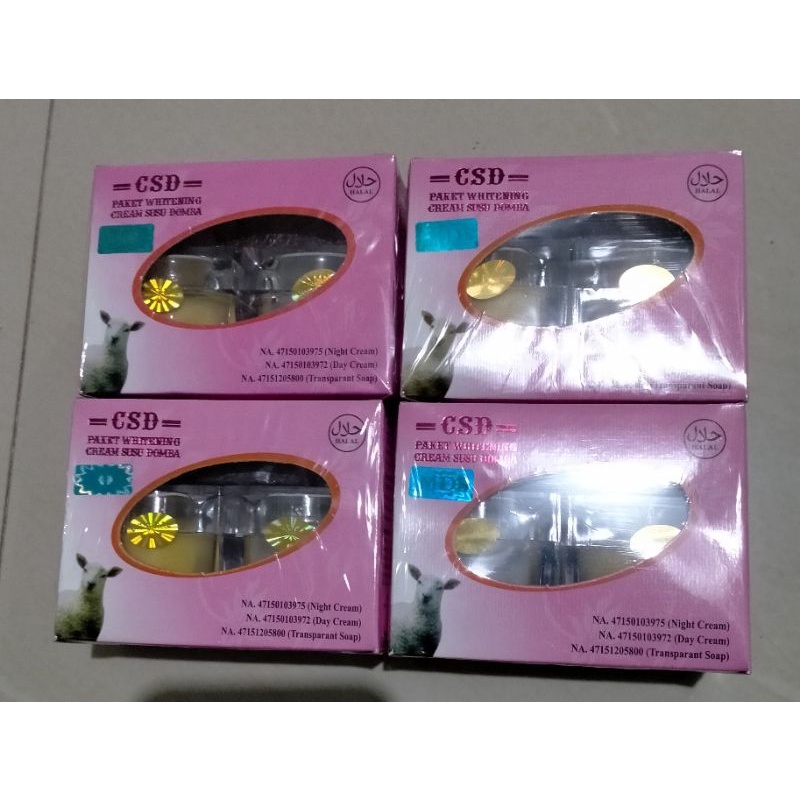 Cream Susu Domba[CSD MDS]hologram MDS biru original 100%