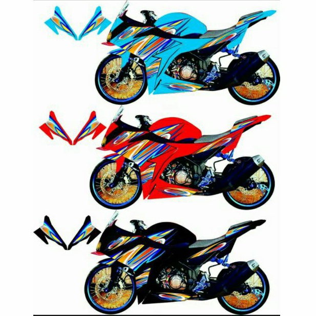 striping cbr 150 facelite striping cbr 150r