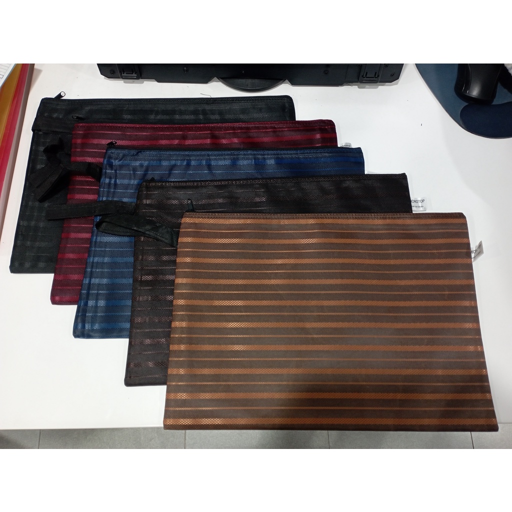 

Zipper Bag / Handbag / Map Kain Resleting Microtop / Next M BS-57 B4