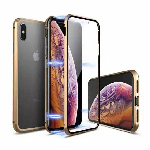 DOUBLE GLASS MAGNETIC CASE for All Type Casing Depan DOUBLE GLASS MAGNETIC CASE for All Type Casing Depan