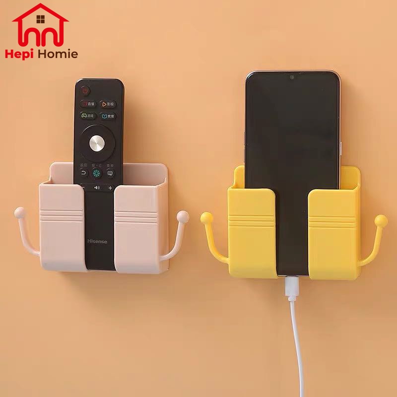 [HH] TEMPELAN HOLDER HP DINDING / TEMPAT REMOTE COLOKAN HANDPHONE SERBAGUNA TEMPEL TEMBOK WALL PHONE