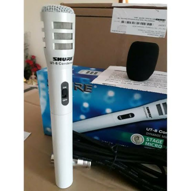 Mic Condenser SHURE UT-8 | White |