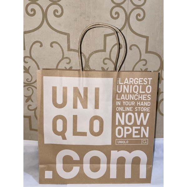 Paper Bag UNIQLO Original Store 100%  (READY STOCK JKT )