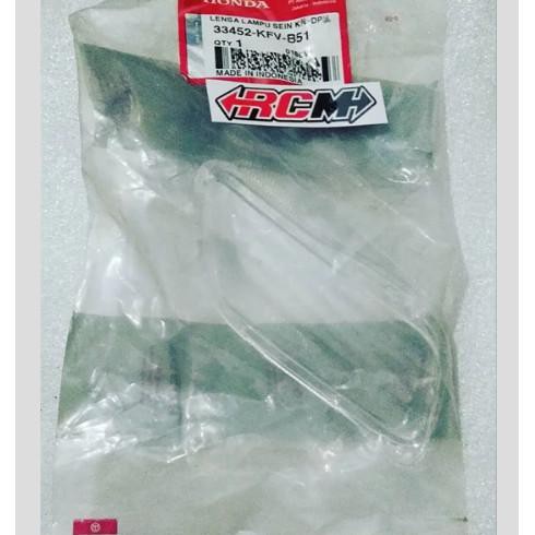 Mika Kaca Lensa Lampu Riting Reteng Sein Honda Legenda2 33452-KFV-B51 Juara