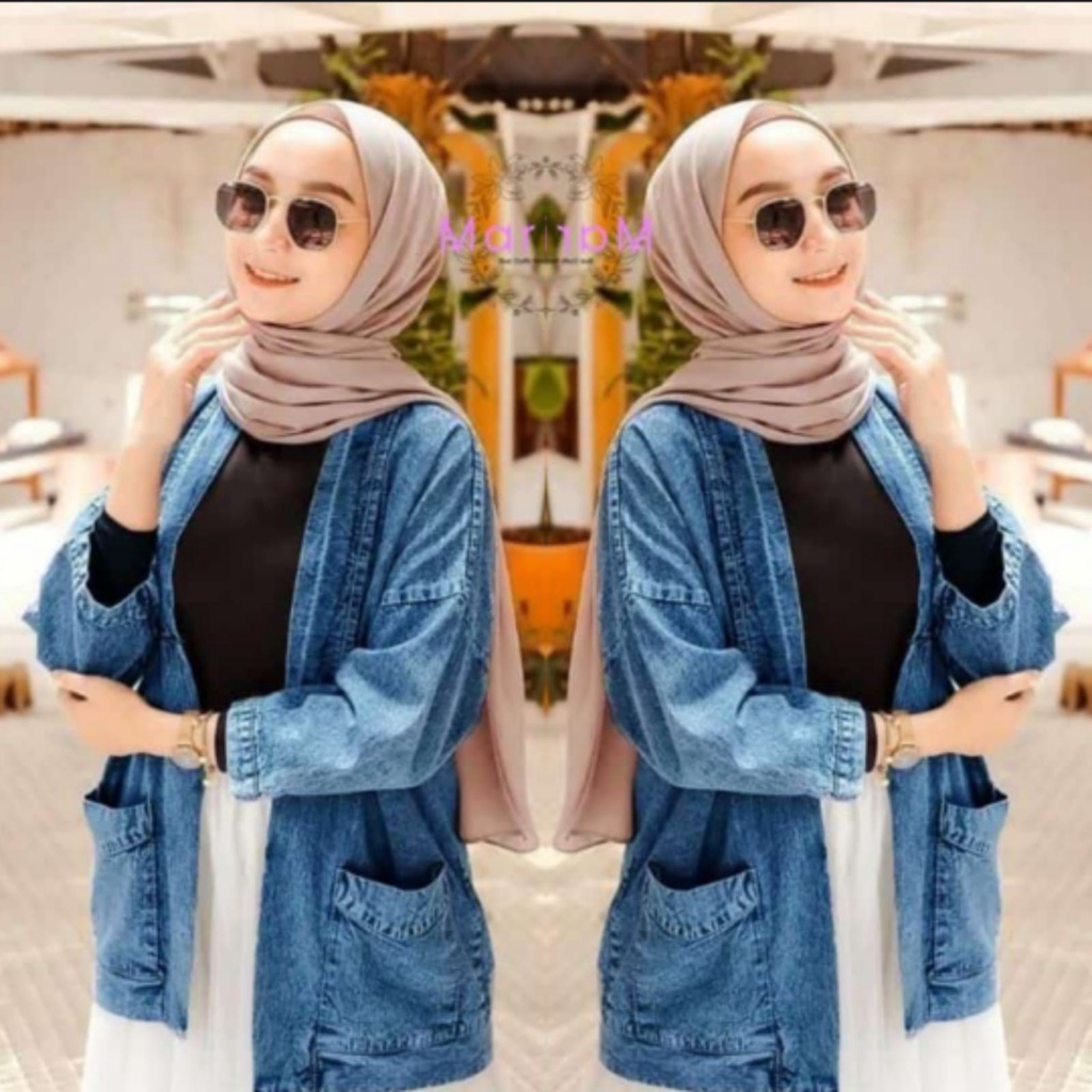 Outer Wanita // Kardigan Levis // Rompi Levis