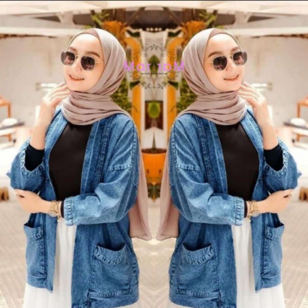 Outer Wanita // Kardigan Levis // Rompi Levis