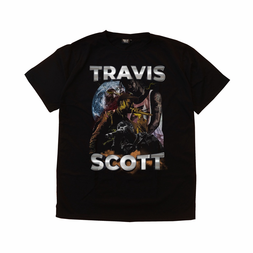 TRAVIS SCOTT | T-shirt Band Mercandise Premium