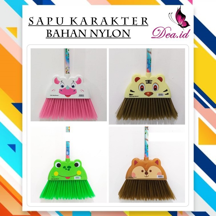 [DEASHOP] SAPU LANTAI KARAKTER BAHAN NYLON - MURAH &amp; AWET - NAGOYA