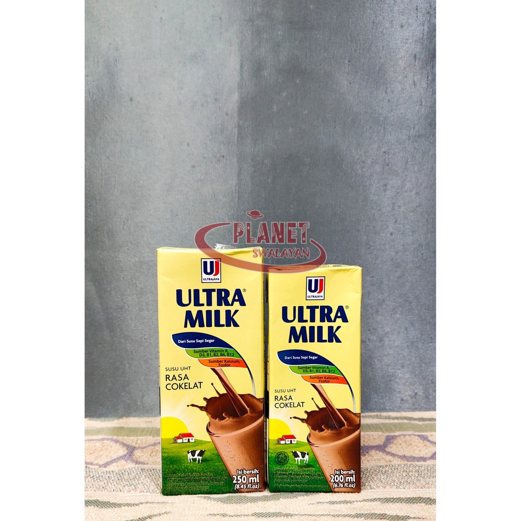 

ULTRA MILK RASA COKELAT 250 ML / 200 ML
