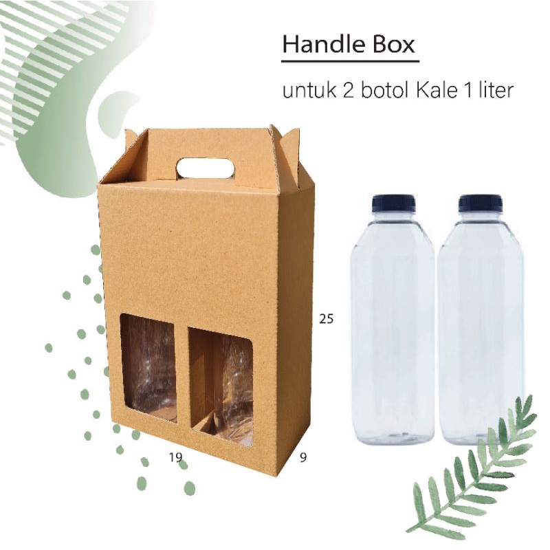 

Dus Botol 1liter / Kardus Botol / Gebel box / Gable box 19x9x25cm / Hampers lebaran Min. Order 20pcs