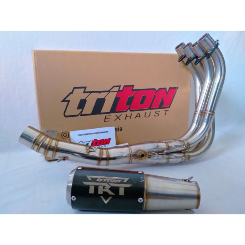 knalpot TRITON EXHAUST for Kawasaki ZX25R | Shopee Indonesia
