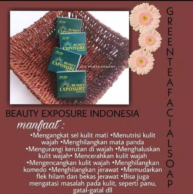 [kemasan Baru] Sabun Greentea|| Sabun Bexindo