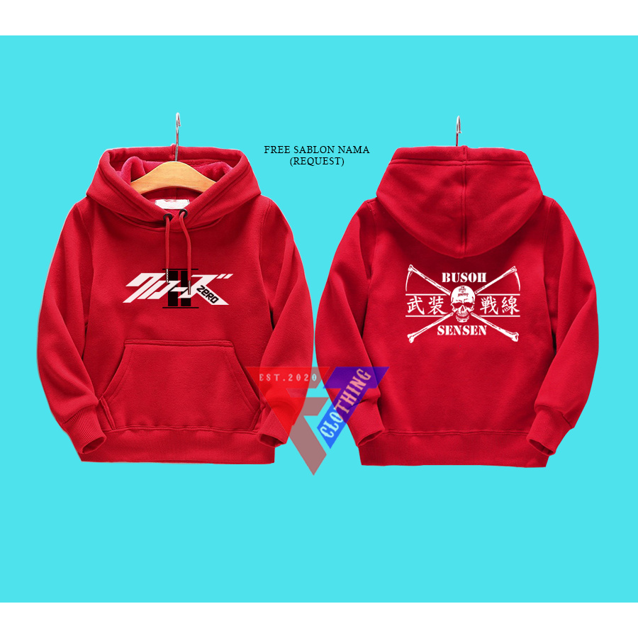 Jaket Hoodie Anak Crows Zero Geng TFOA Busoh Sensen - FIFTY CLOTHING