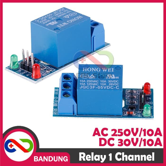 RELAY 5V 1 CHANNEL OUTPUT 250VAC 30VDC 10A MODULE FOR ARDUINO